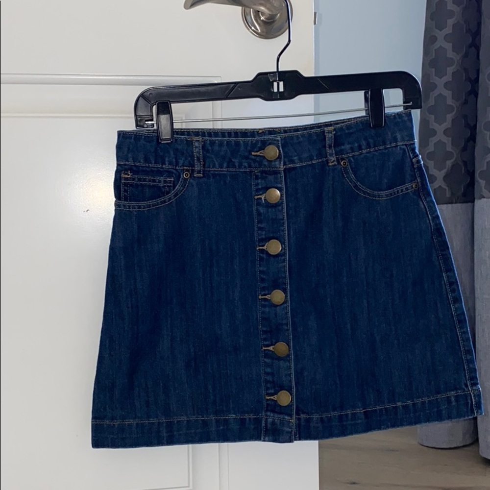 Jean skirt